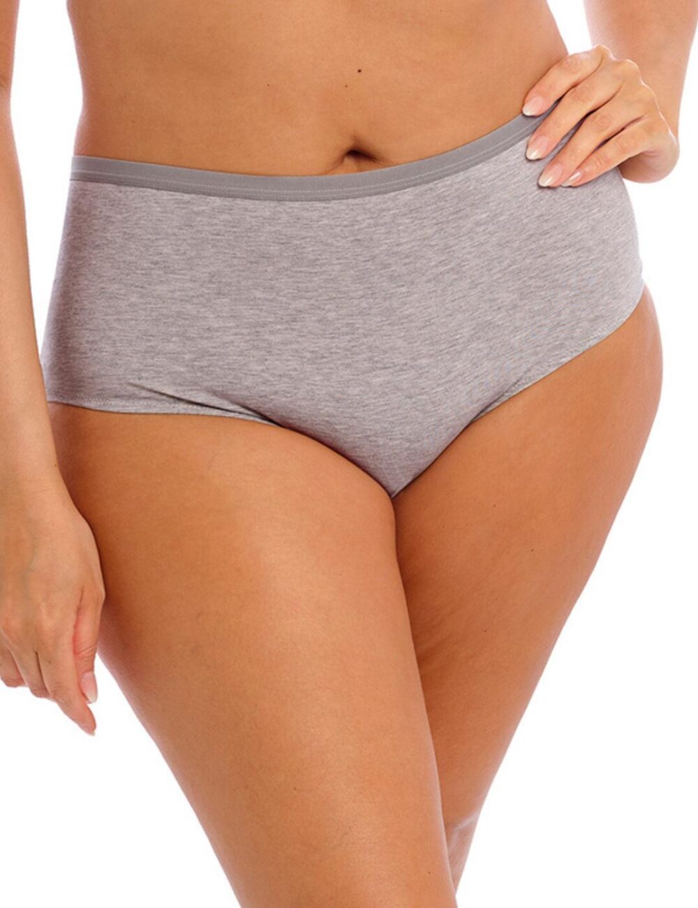 Elomi Downtime Shorty Brief - Grey Marl - 3XL - 20