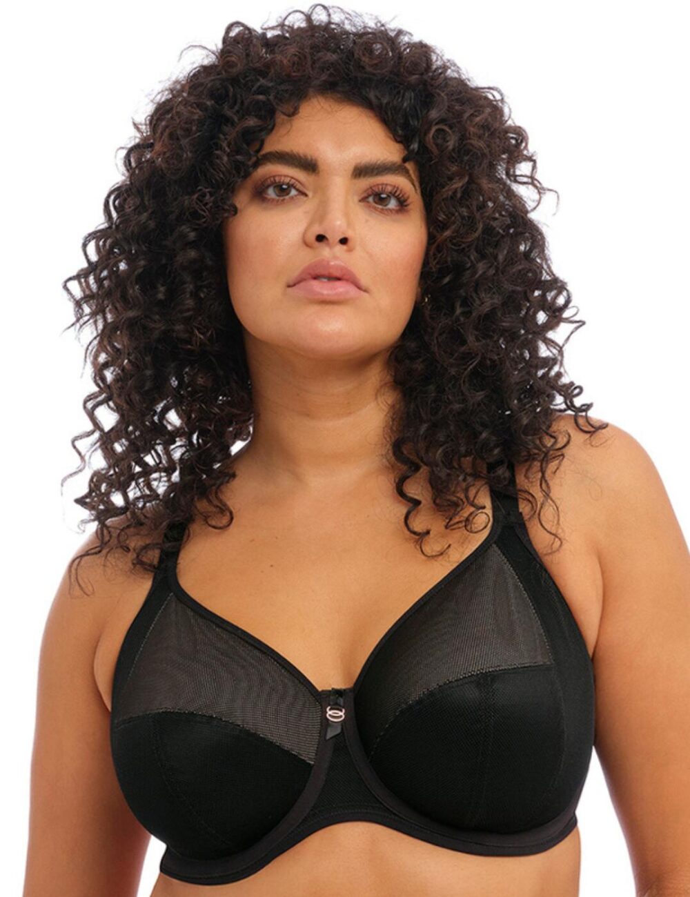 Elomi Kintai Banded Bra - Black - 34G