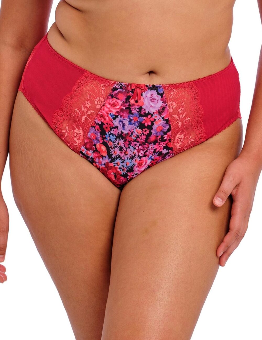 Elomi Morgan High Leg Brief - Sunset Meadow - 4XL - 22