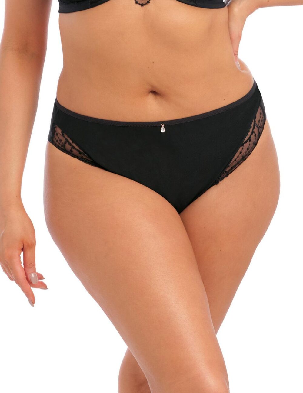 Elomi Priya Brazilian Brief - Vanilla - L - 14