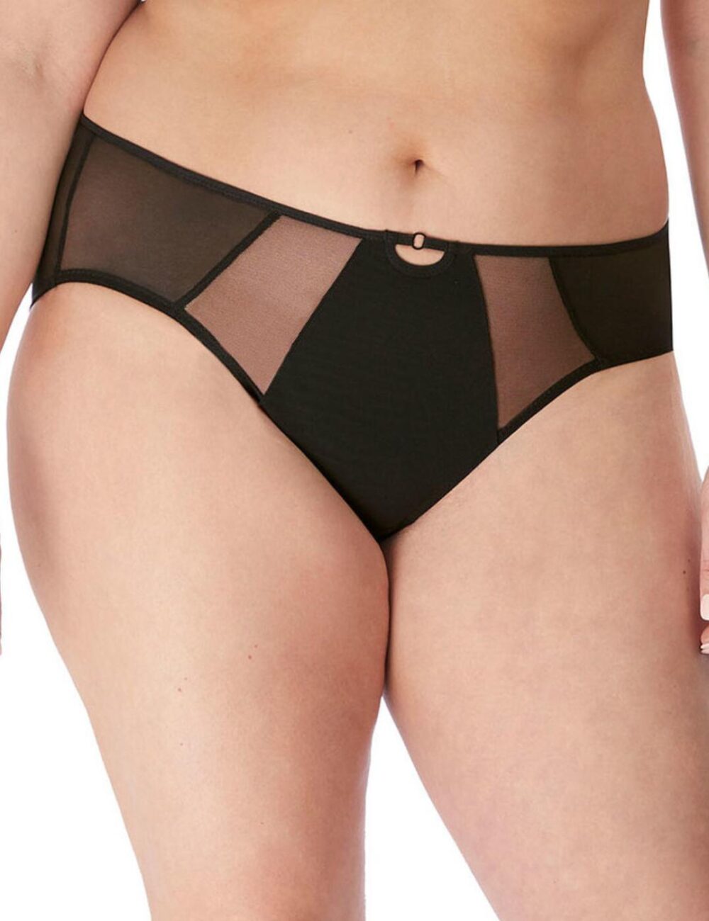 Elomi Sachi Brief - Black - XL - 16