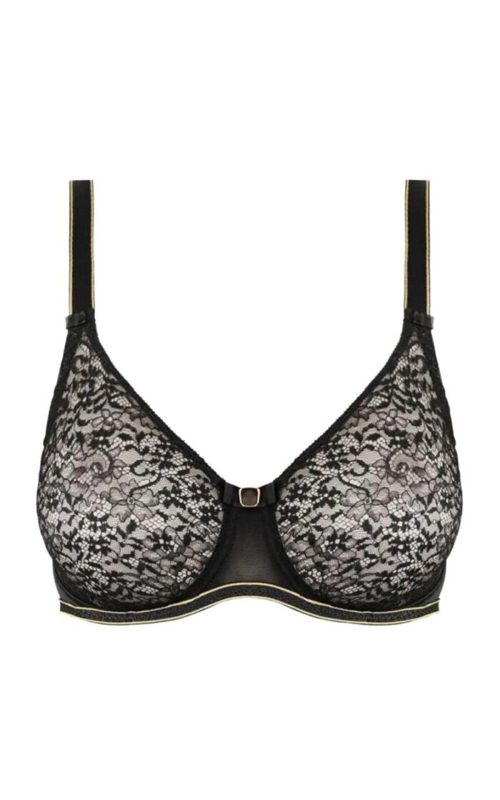 Empreinte Allure Full Cup Bra - Black - 34E