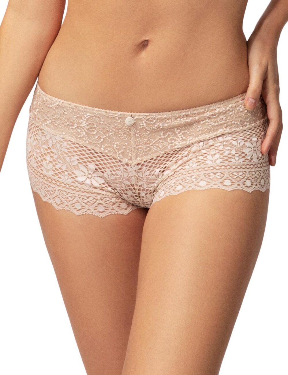 Empreinte Cassiopee Shorty Brief - Creamy Beige - S - 10