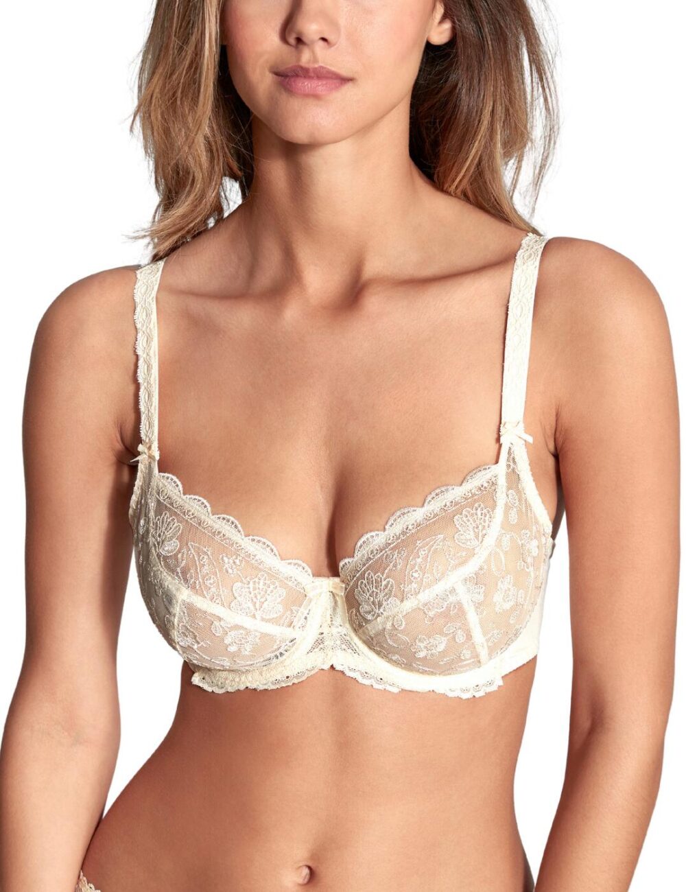 Empreinte Cleo Low Neck Bra - Cream - 34G