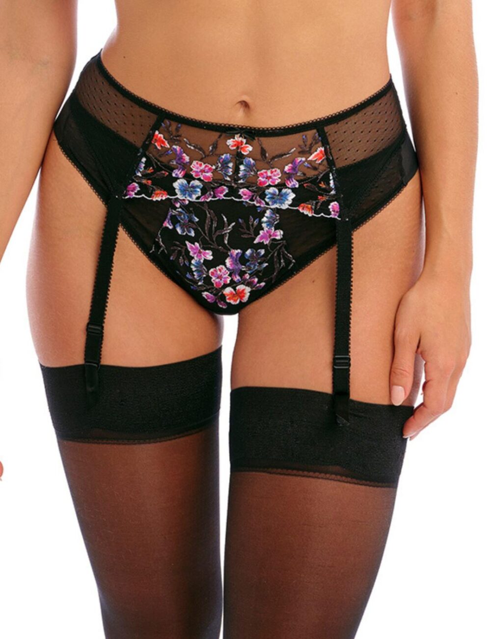 Fantasie Aurelia Suspender Belt - Black - S - 10
