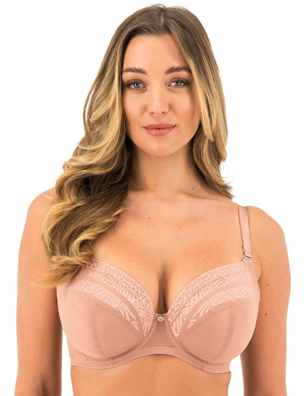 Fantasie Devote Side Support Plunge Bra - Cafe Au Lait - 34DD