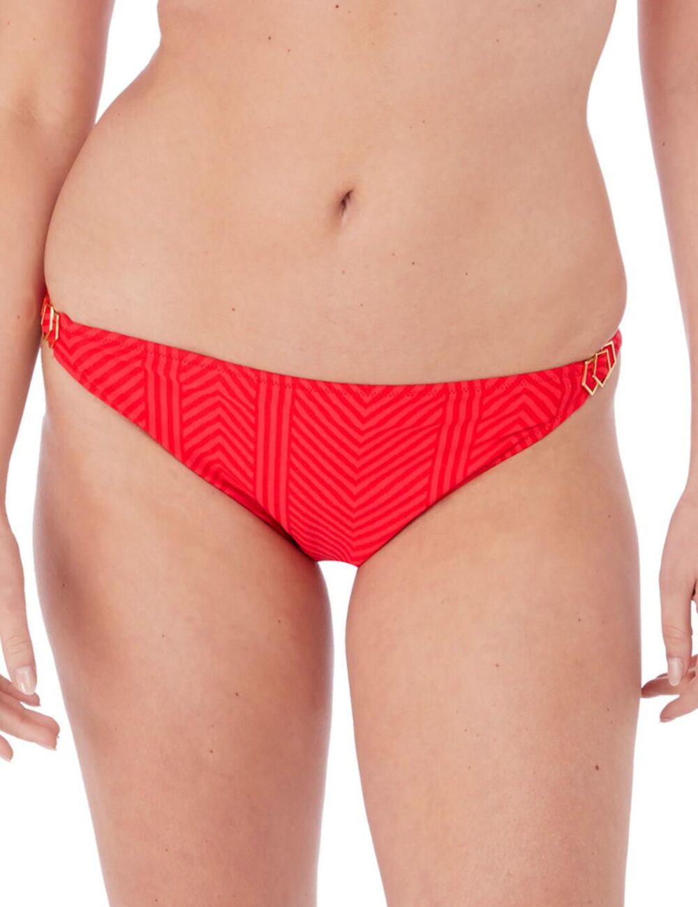 Fantasie Long Island Mid Rise Tab Side Bikini Brief - Lollipop - XS - 8