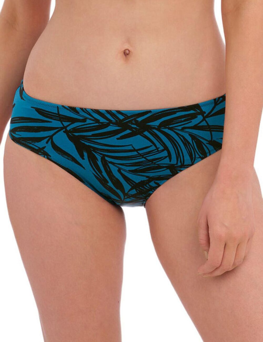 Fantasie Palmetto Bay Mid Rise Bikini Brief - Zen Blue - XS - 8