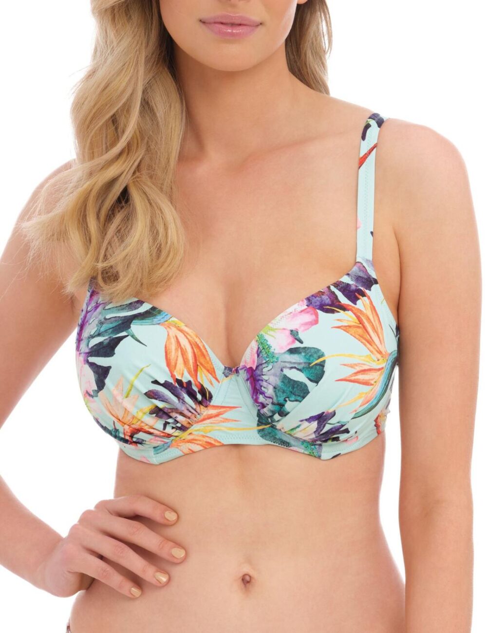 Fantasie Paradiso Full Cup Bikini Top - Soft Mint - 32DD