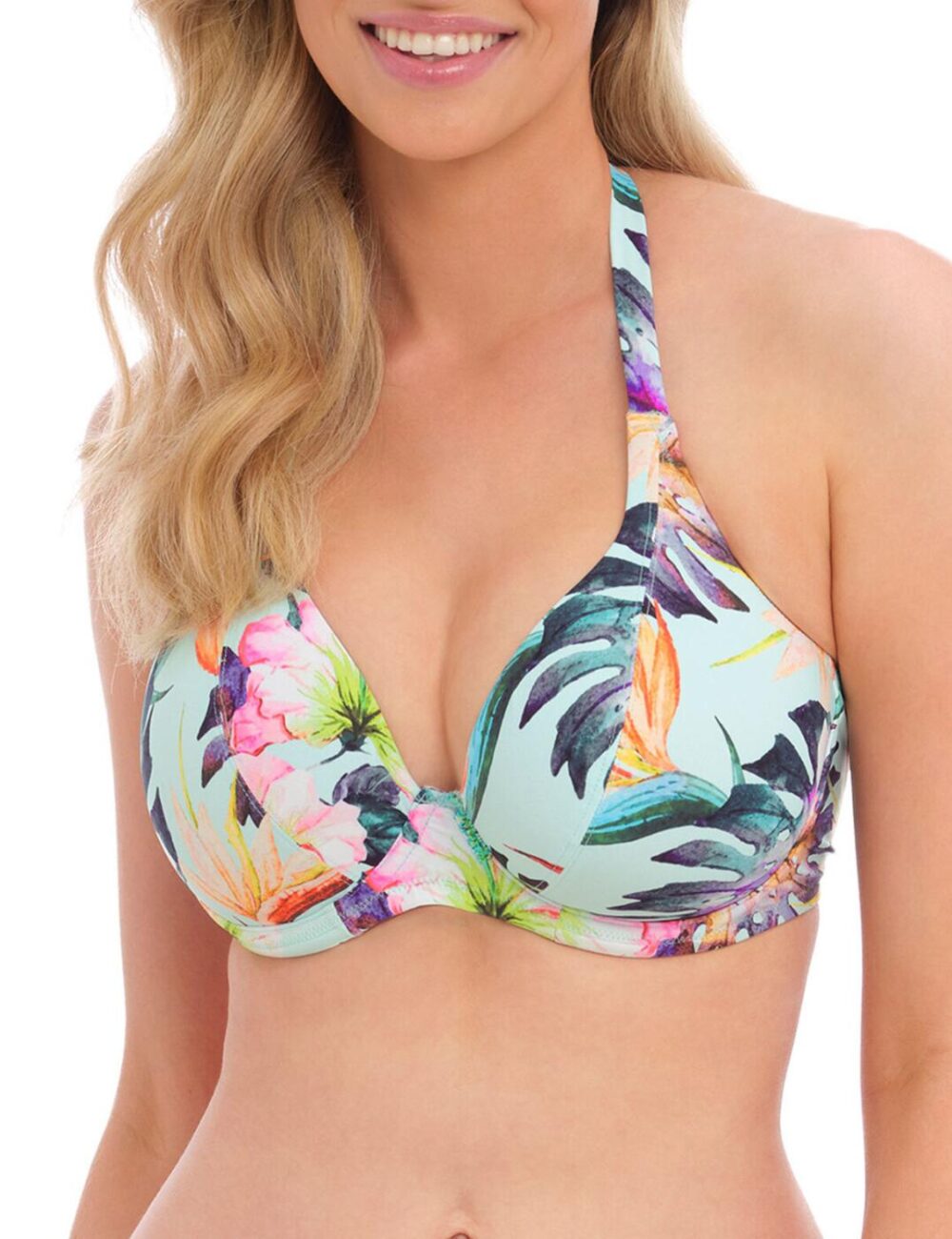 Fantasie Paradiso Halter Bikini Top - Soft Mint - 30E