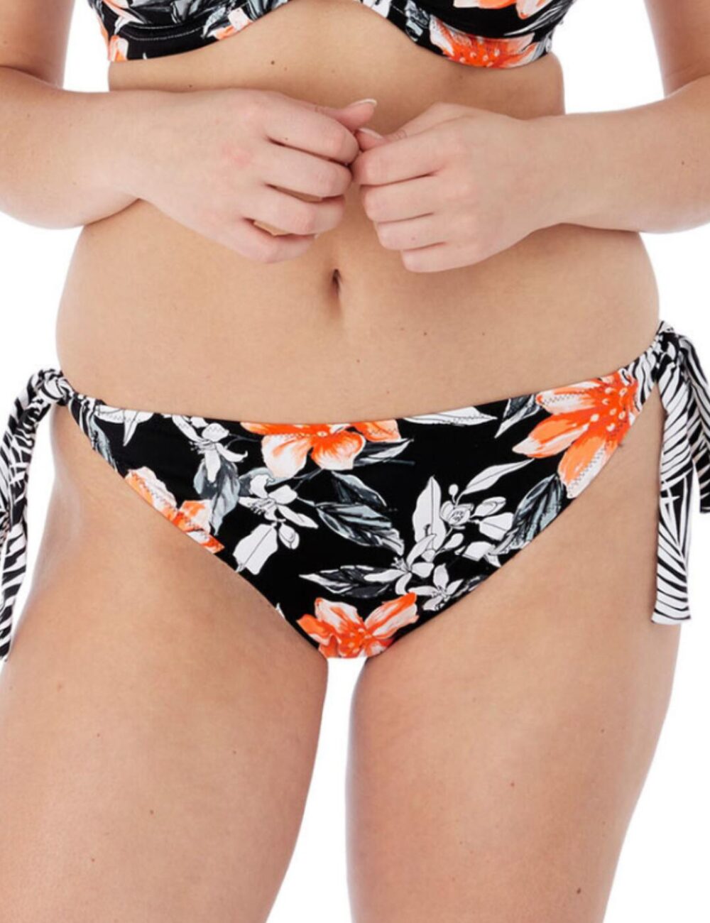 Fantasie Port Maria Tie Side Bikini Brief - Black - S - 10