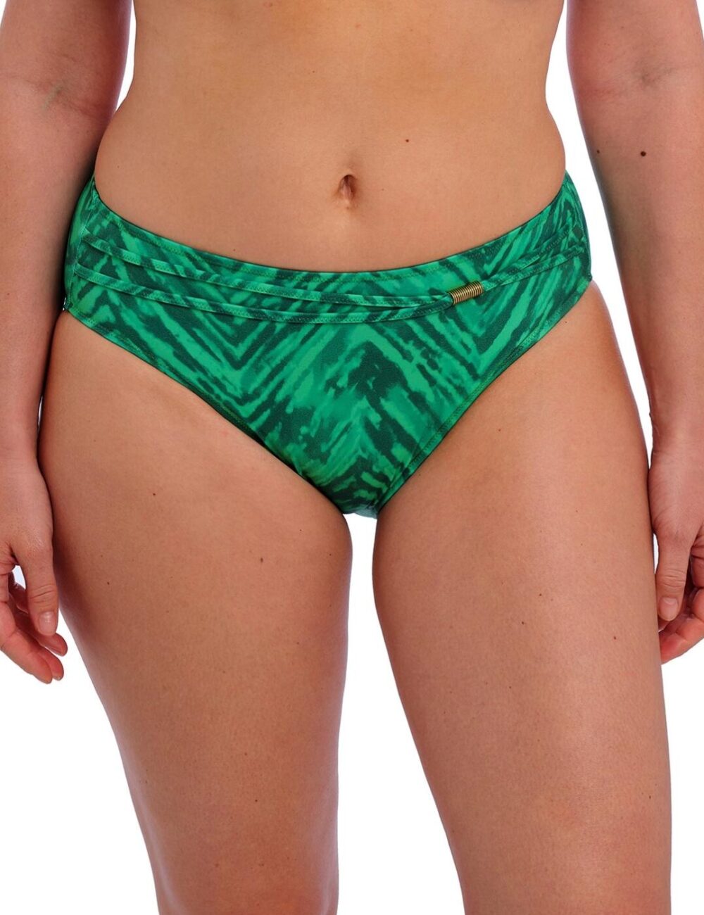 Fantasie Punta Mita Mid Rise Bikini Brief - Emerald - 2XL - 18