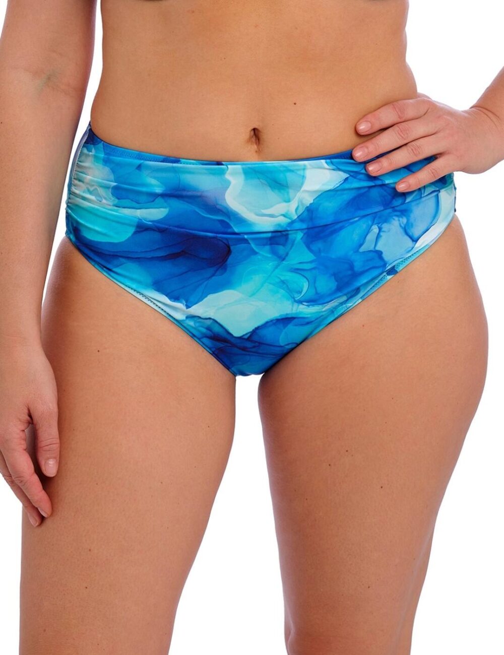 Fantasie Saunton Sands Full Bikini Brief - Dazzling Blue - S - 10