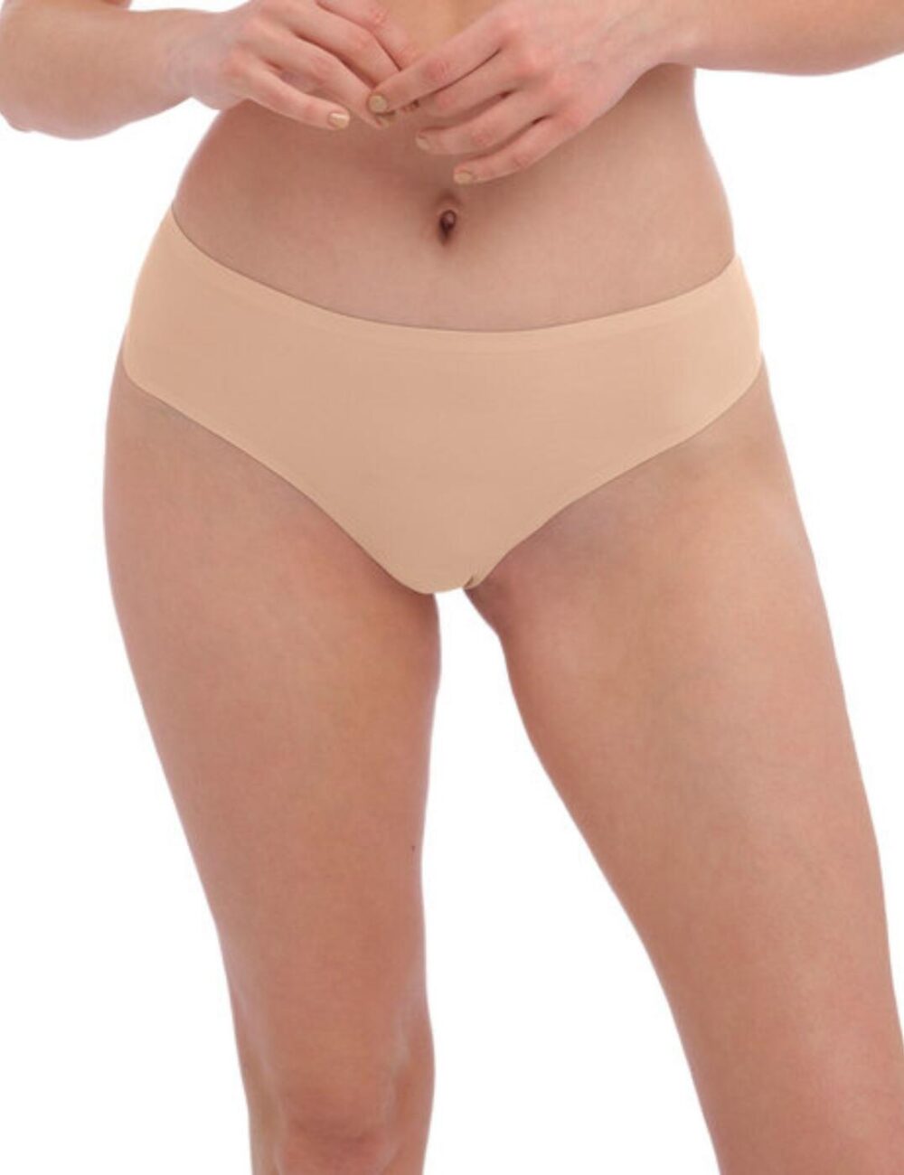 Fantasie Smoothease Invisible Thong - Natural Beige - One Size