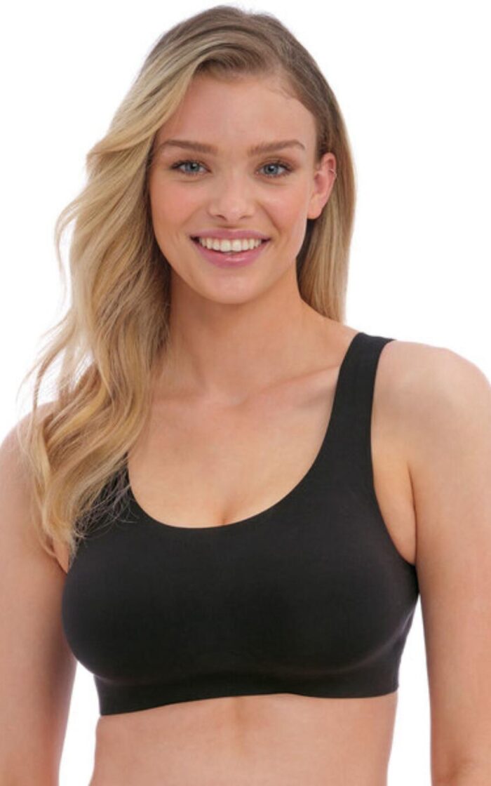 Fantasie Smoothease Non Wired Bralette - Black - L - 14