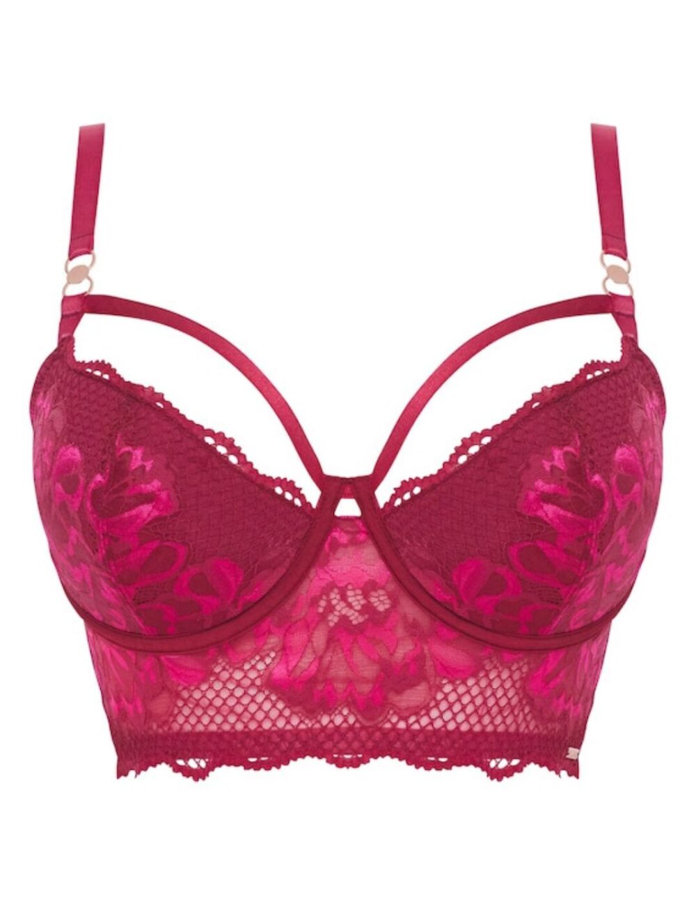Figleaves Amore Balcony Bra - Wine - 36F