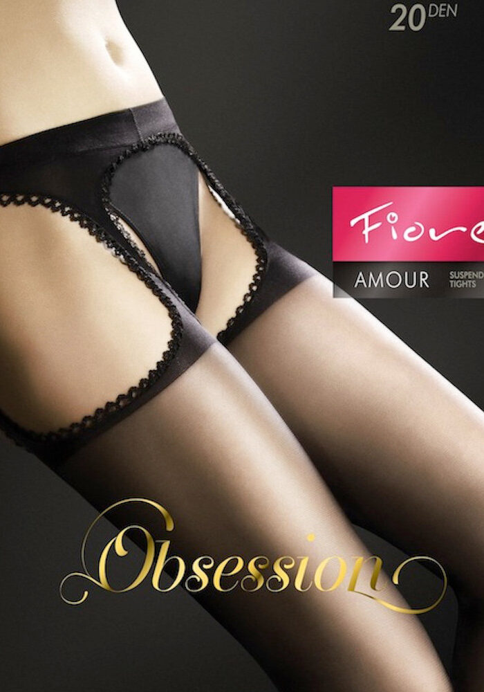 Fiore Amour Strip Panty Tights