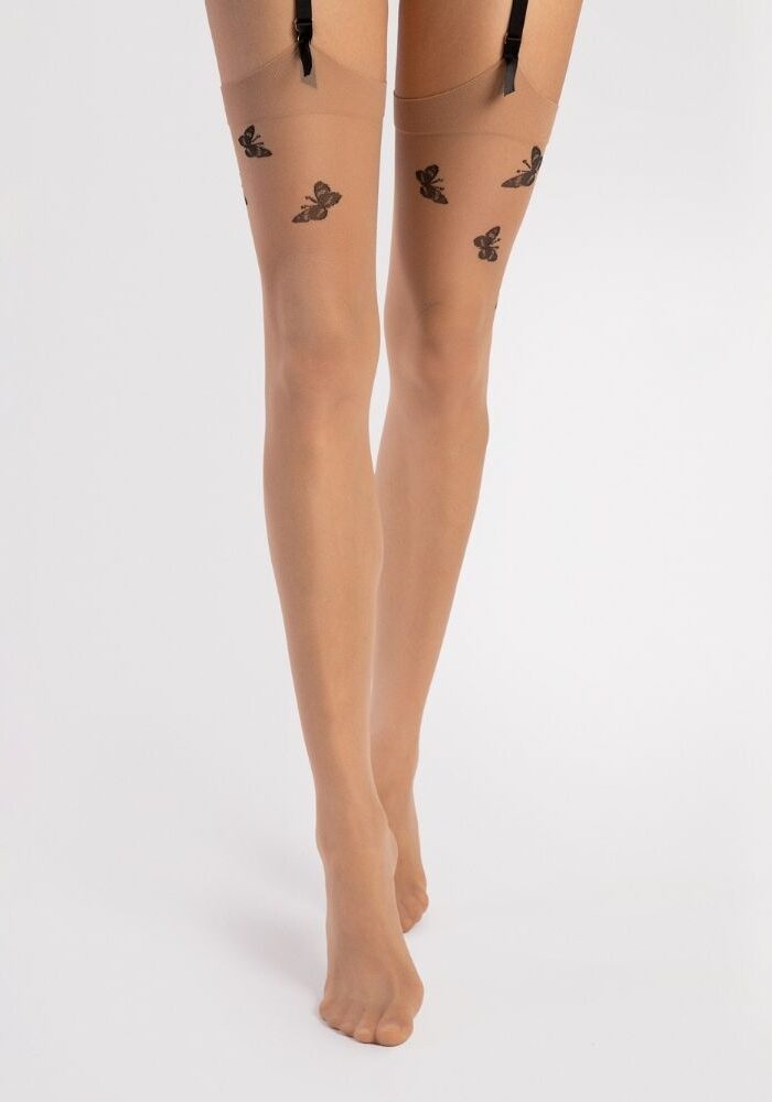 Fiore Farfalle Butterfly Stockings