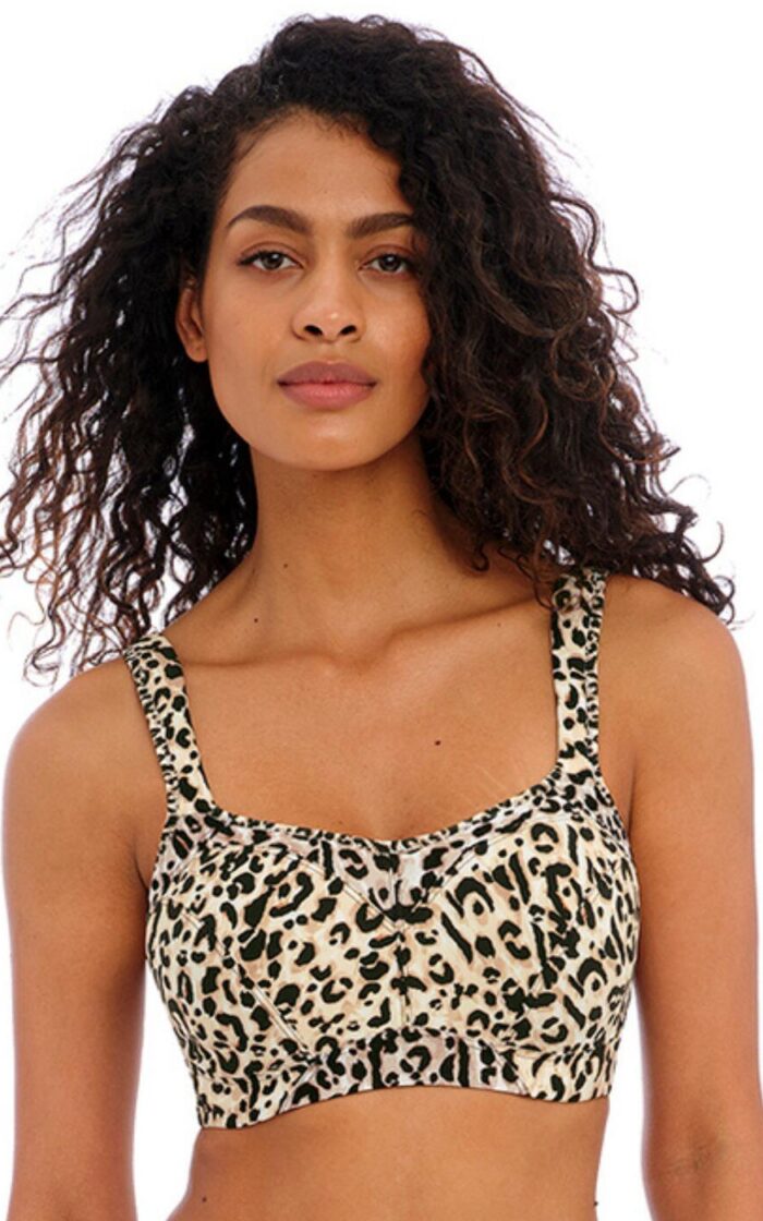 Freya Active High Octane Sports Bra - Pure Leopard - 28F