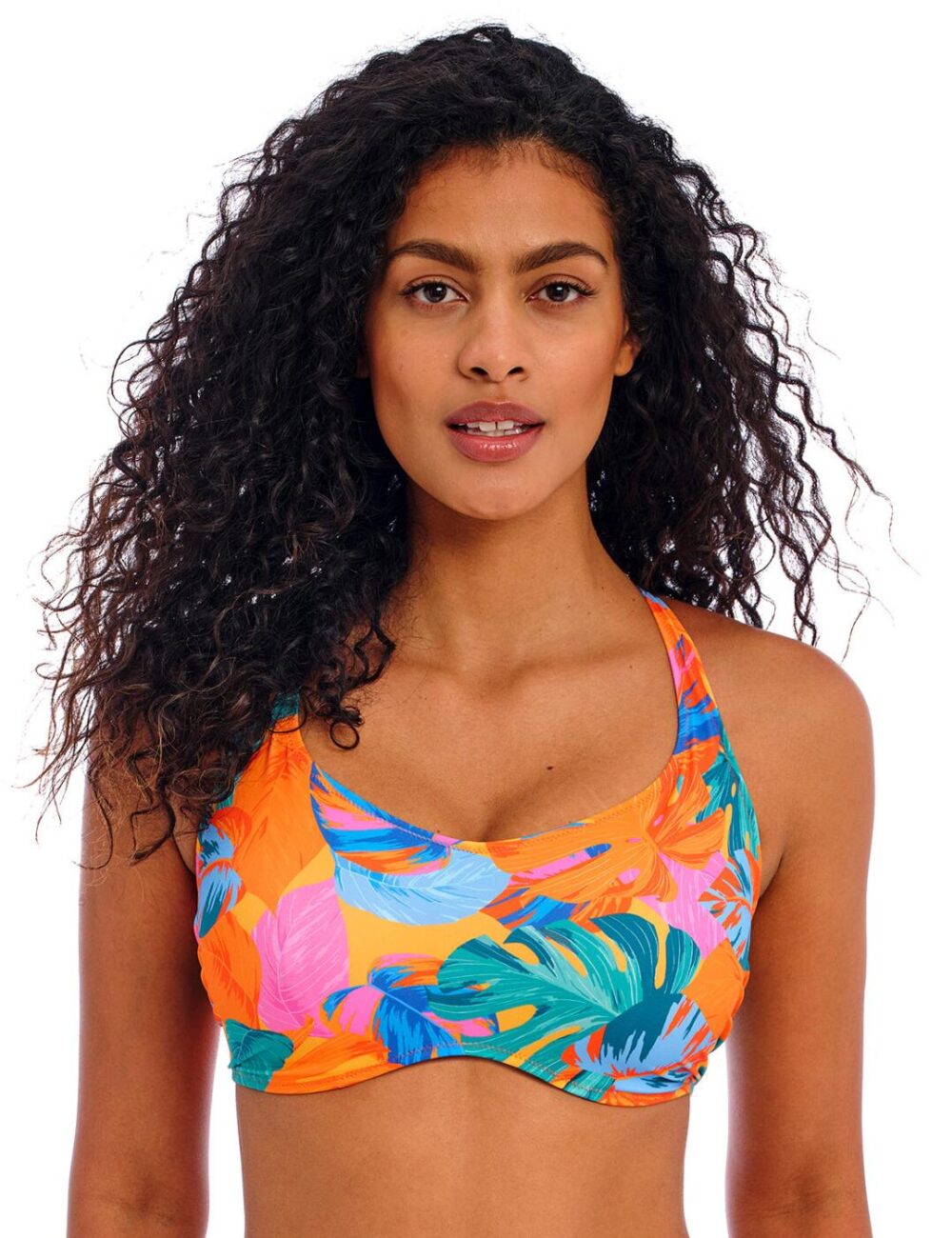 Freya Aloha Coast Bralette Bikini Top - Zest - 30DD