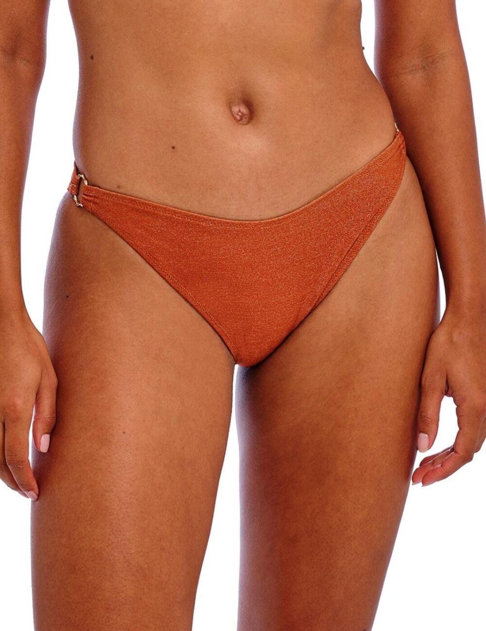 Freya Arizona Wave High Leg Bikini Brief - Golden Hour - L - 14