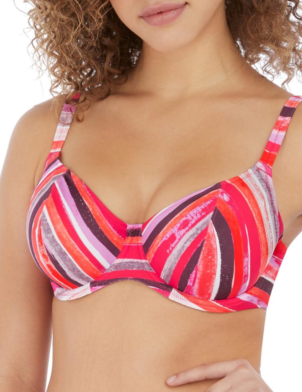 Freya Bali Bay Plunge Bikini Top - Summer Multi - 32D