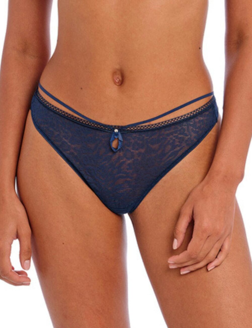 Freya Catwalk Thong - Midnight - M - 12