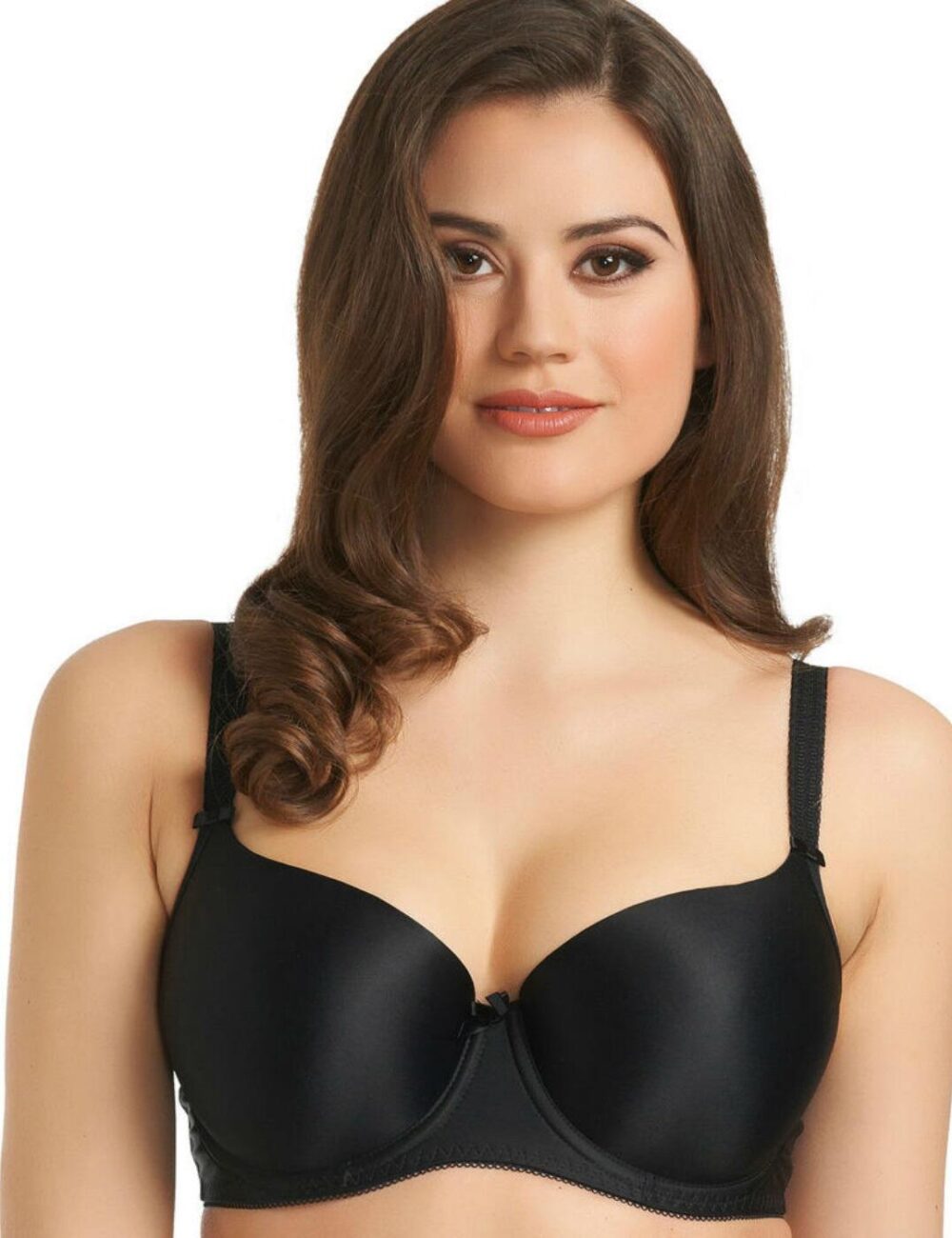 Freya Deco Moulded Half Cup Bra - Black - 32B