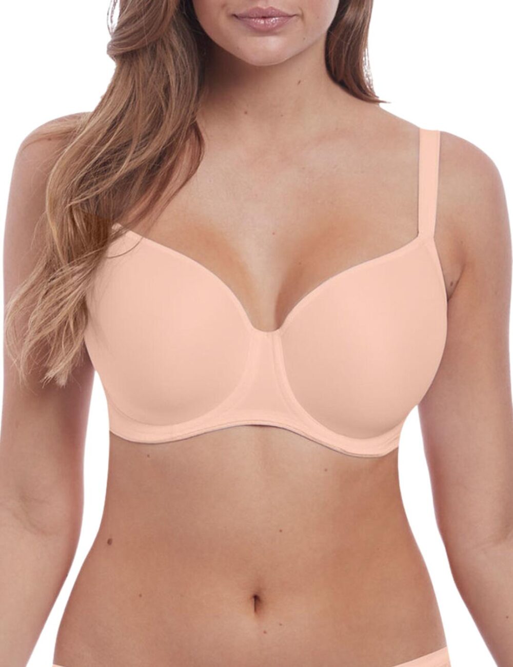 Freya Fancies Moulded T Shirt Bra - Natural Beige - 28DD
