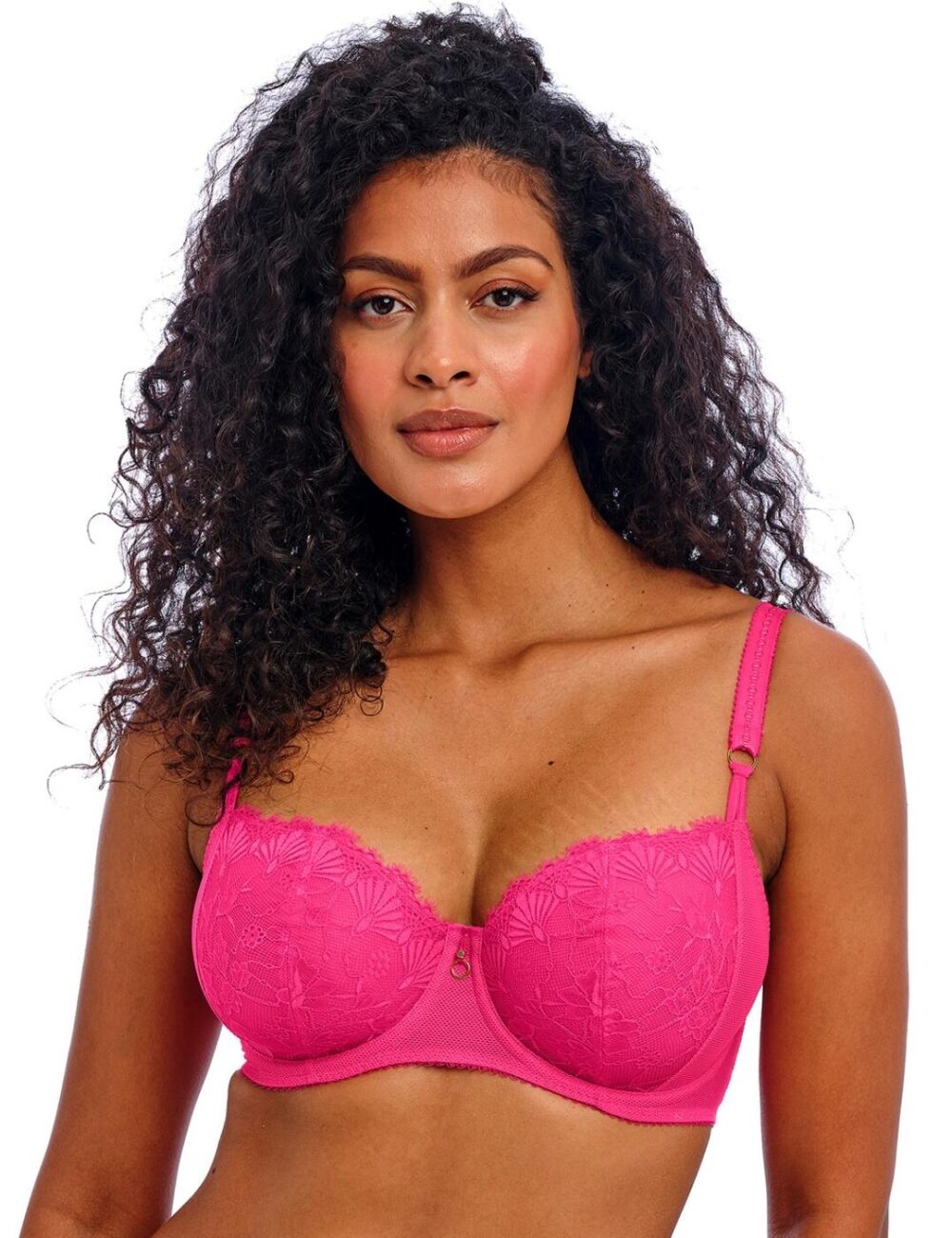 Freya Fascinate Underwired Balcony Bra - Hot Pink - 30F