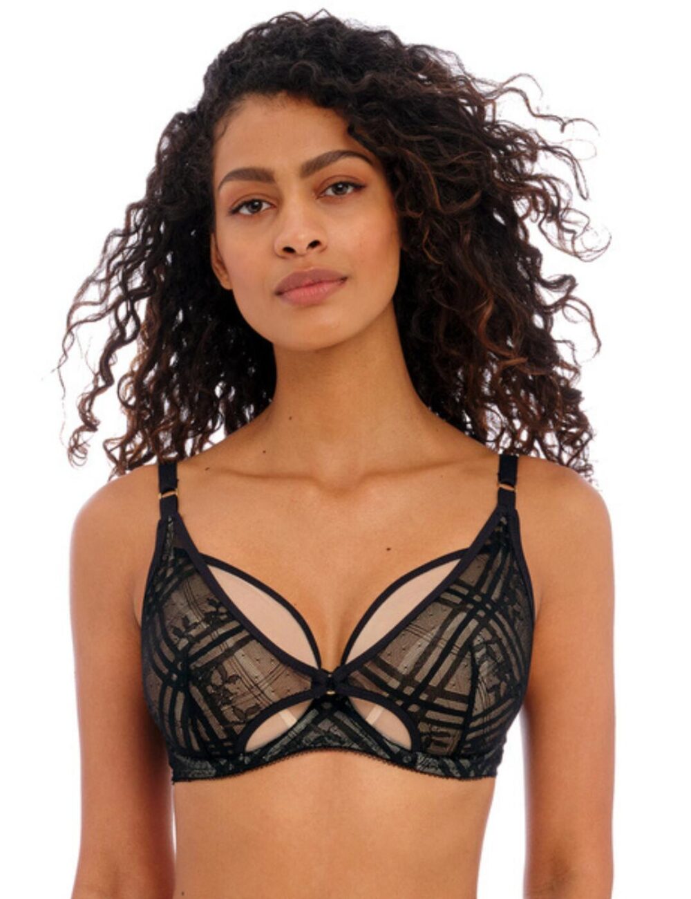 Freya Fatale High Apex Bra - Noir - 28E