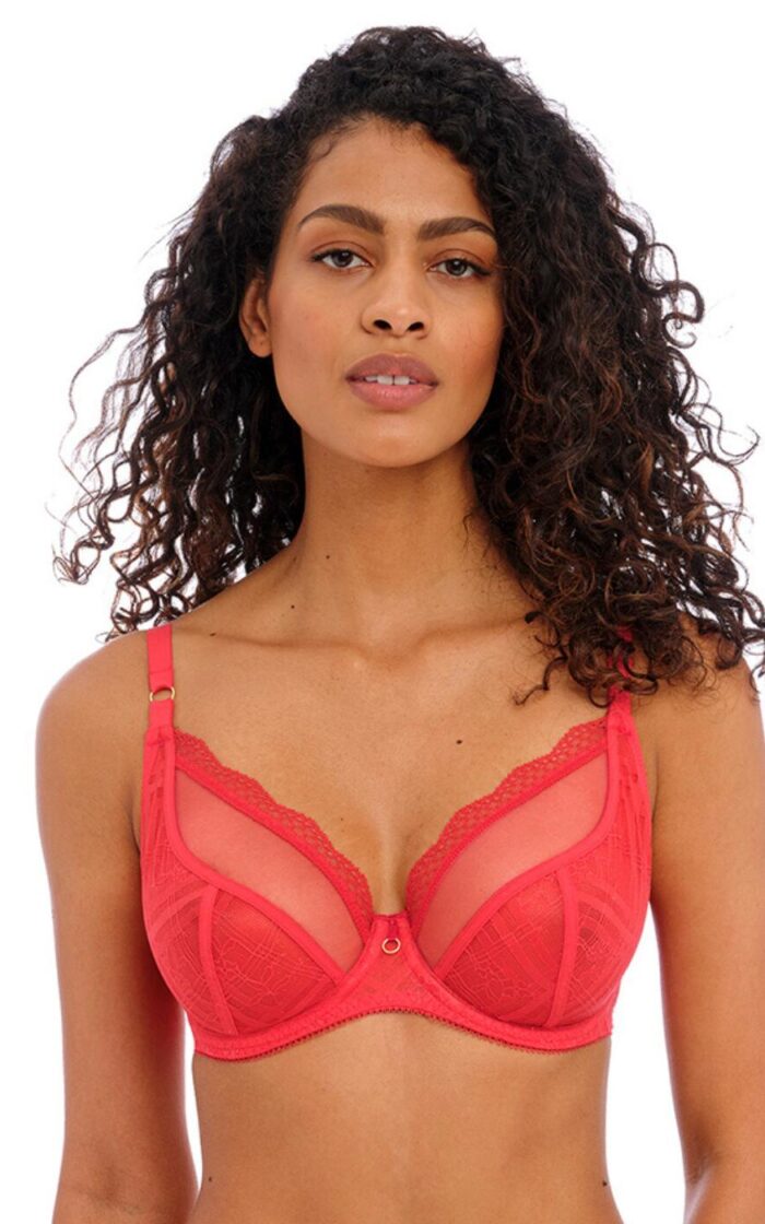 Freya Fatale Plunge Bra - Noir - 28D