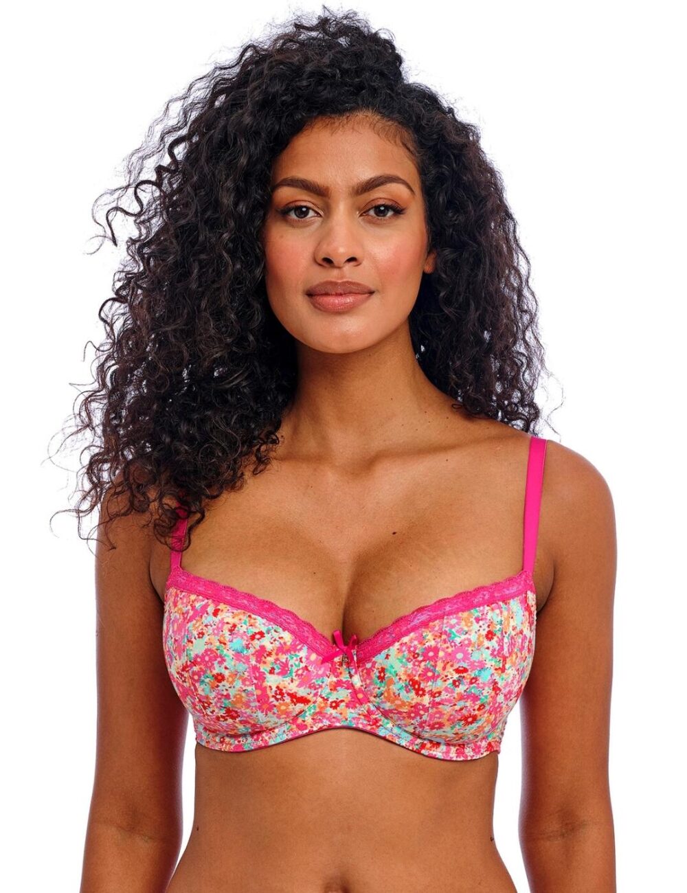 Freya Freya Flirt Padded Half Cup Bra - Hot Pink - 30E