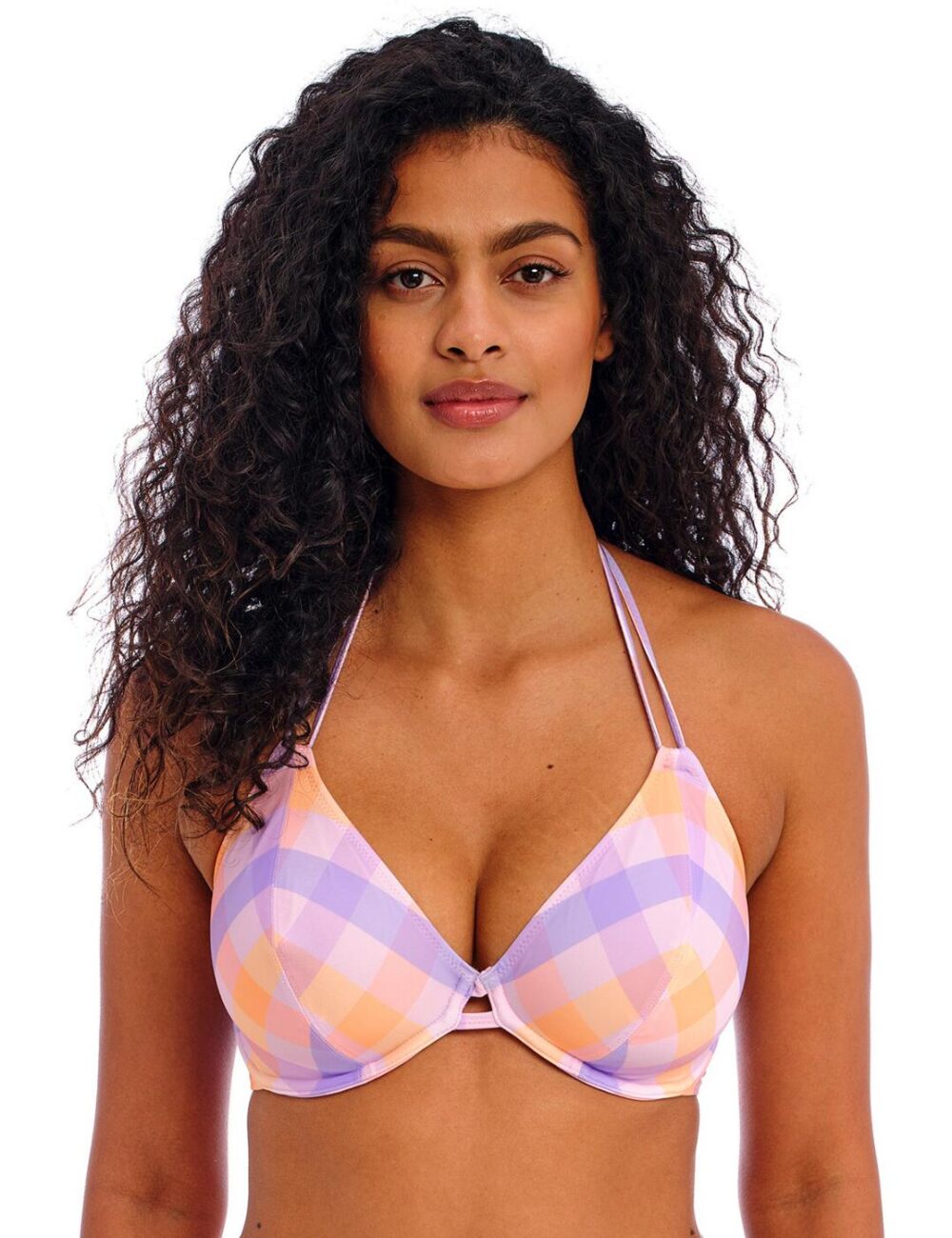 Freya Harbour Island Halter Bikini Top - Sorbet - 30DD