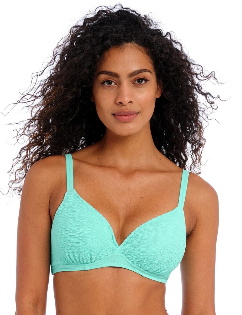 Freya Ibiza Waves Plunge Bikini Top - Frozen - 30D