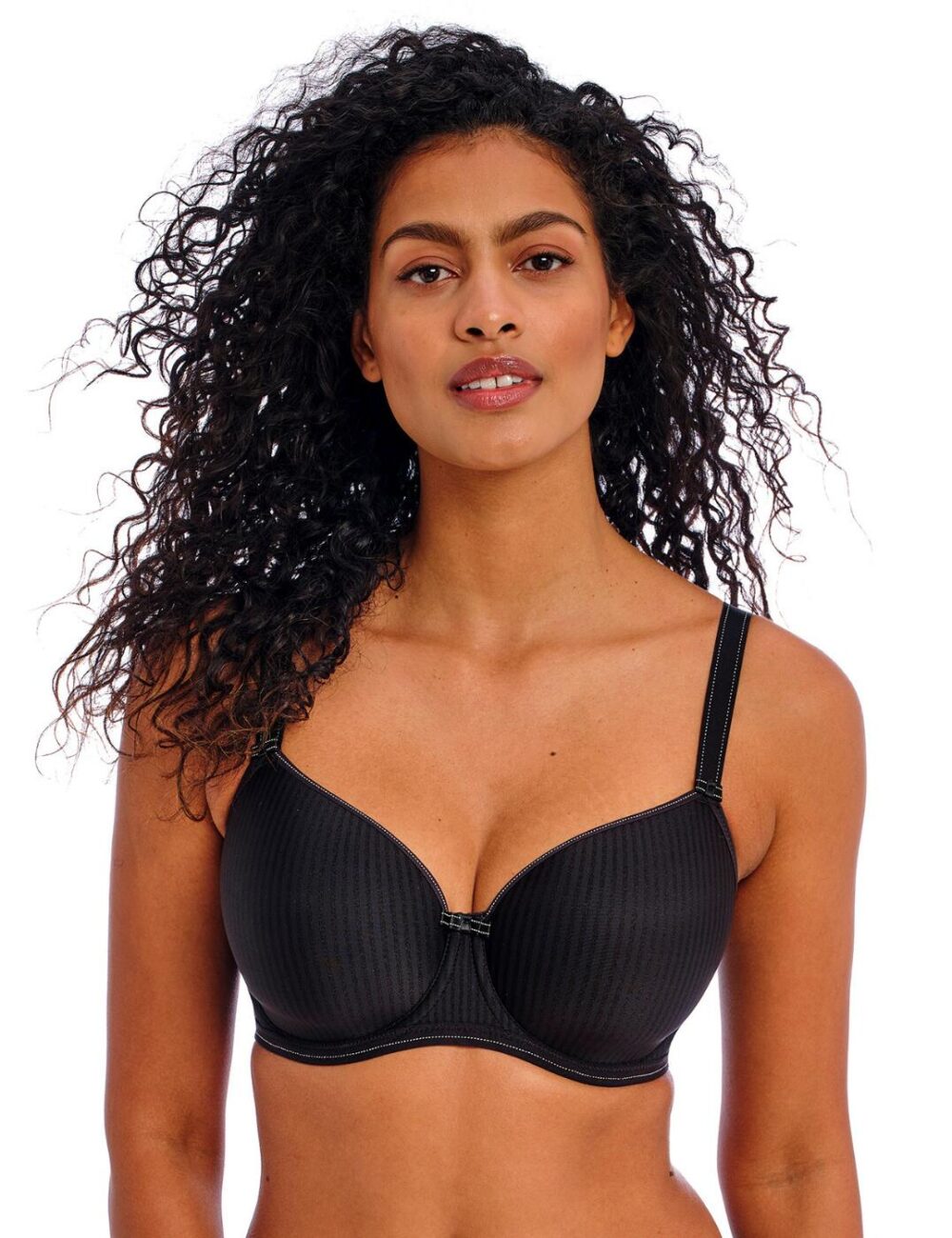 Freya Idol Moulded Balcony Bra - Black - 30G