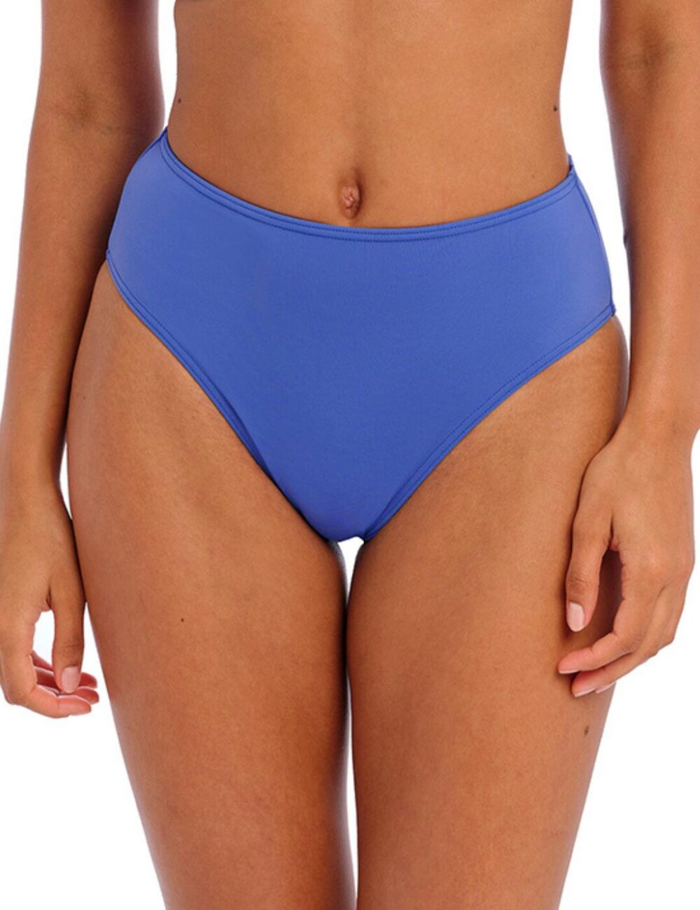 Freya Jewel Cove High Waist Bikini Brief - Plain Azure - S - 10
