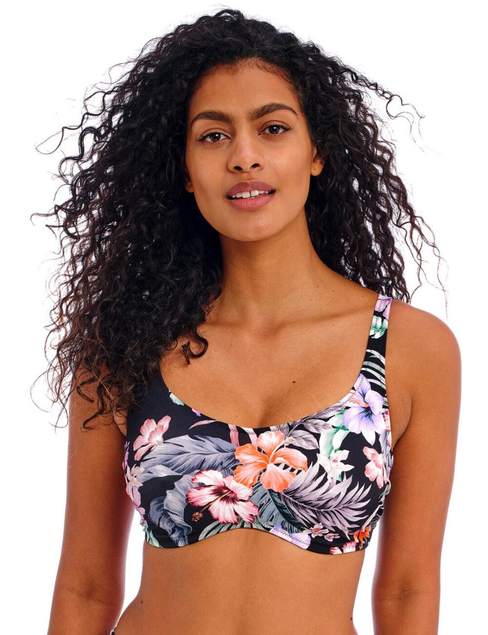 Freya Kamala Bay Bralette Bikini Top - Midnight - 30E