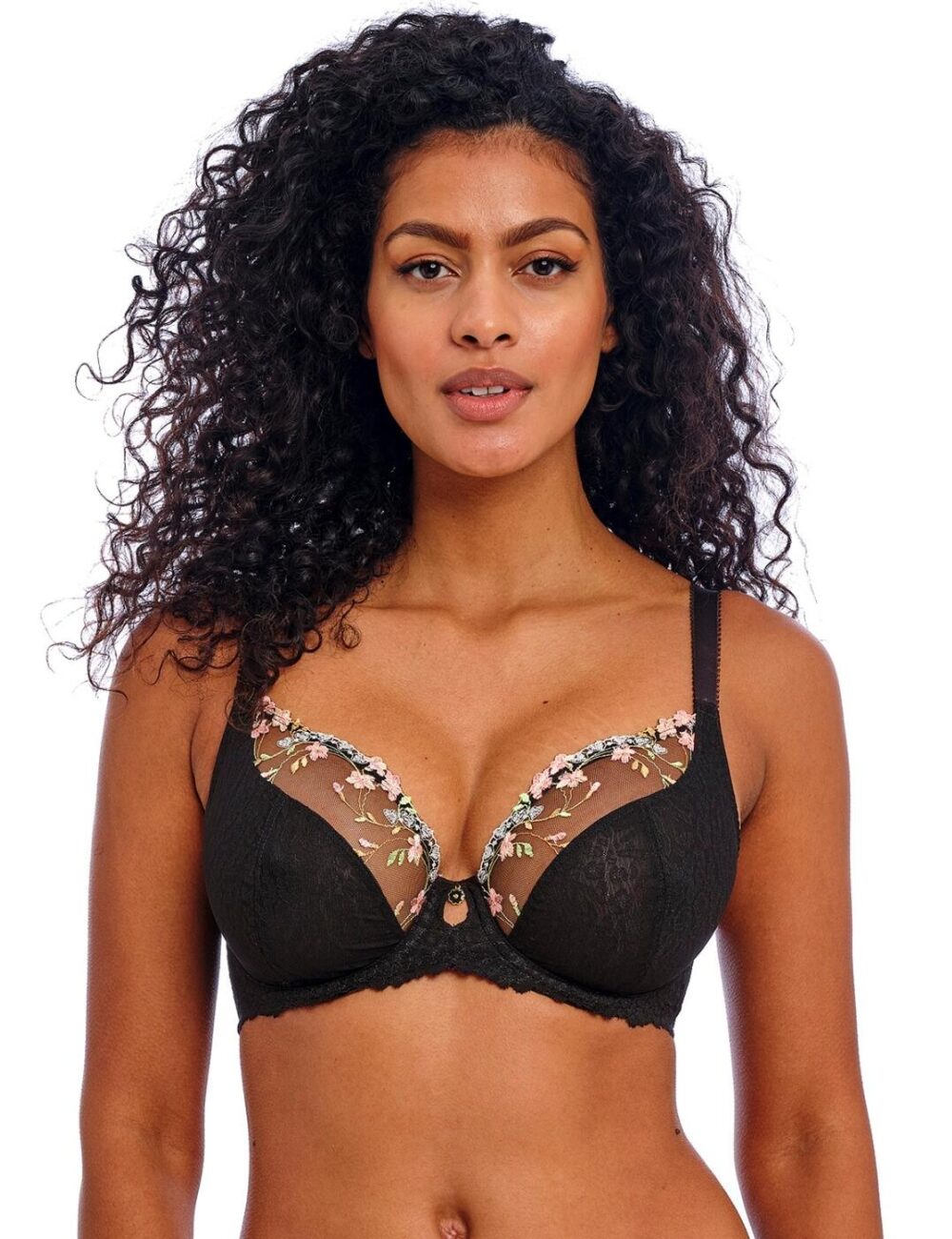 Freya Love-Haze Underwired Plunge Bra - Black - 30F