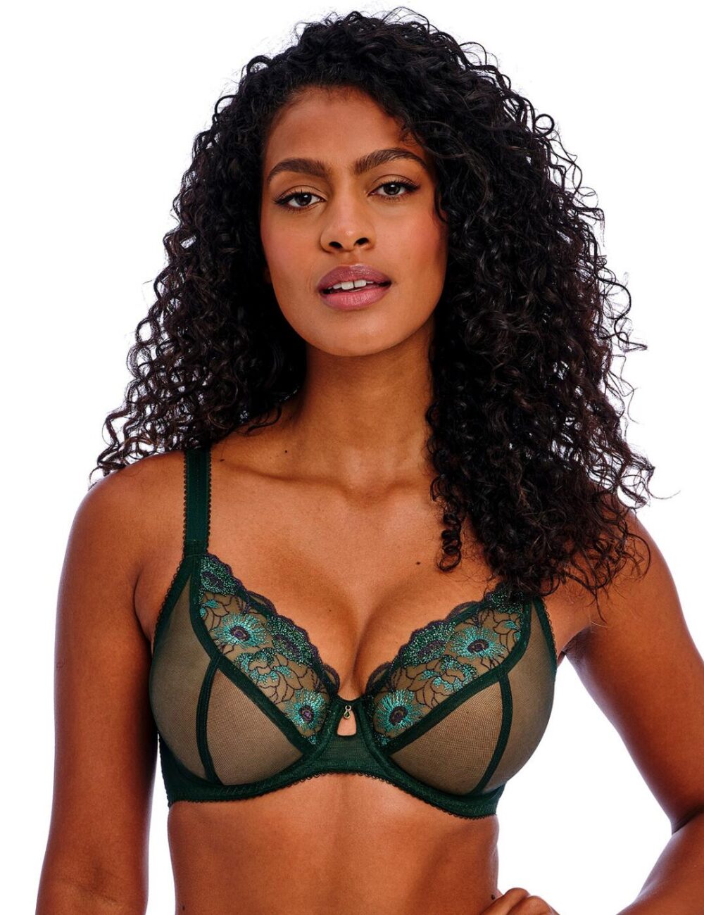 Freya Loveland Plunge Bra - Deep Emerald - 28G
