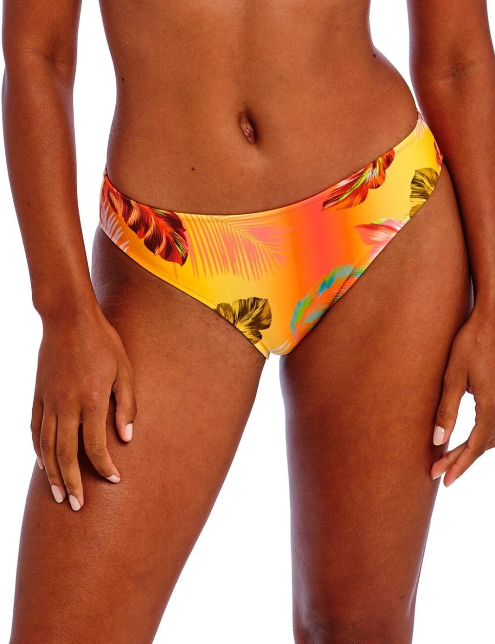 Freya Miami Sunset Bikini Brief - Papaya - 2XL - 18