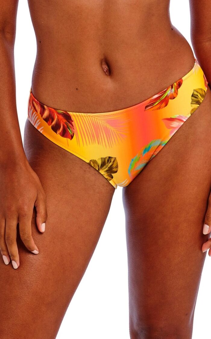 Freya Miami Sunset Bikini Brief - Papaya - 2XL - 18
