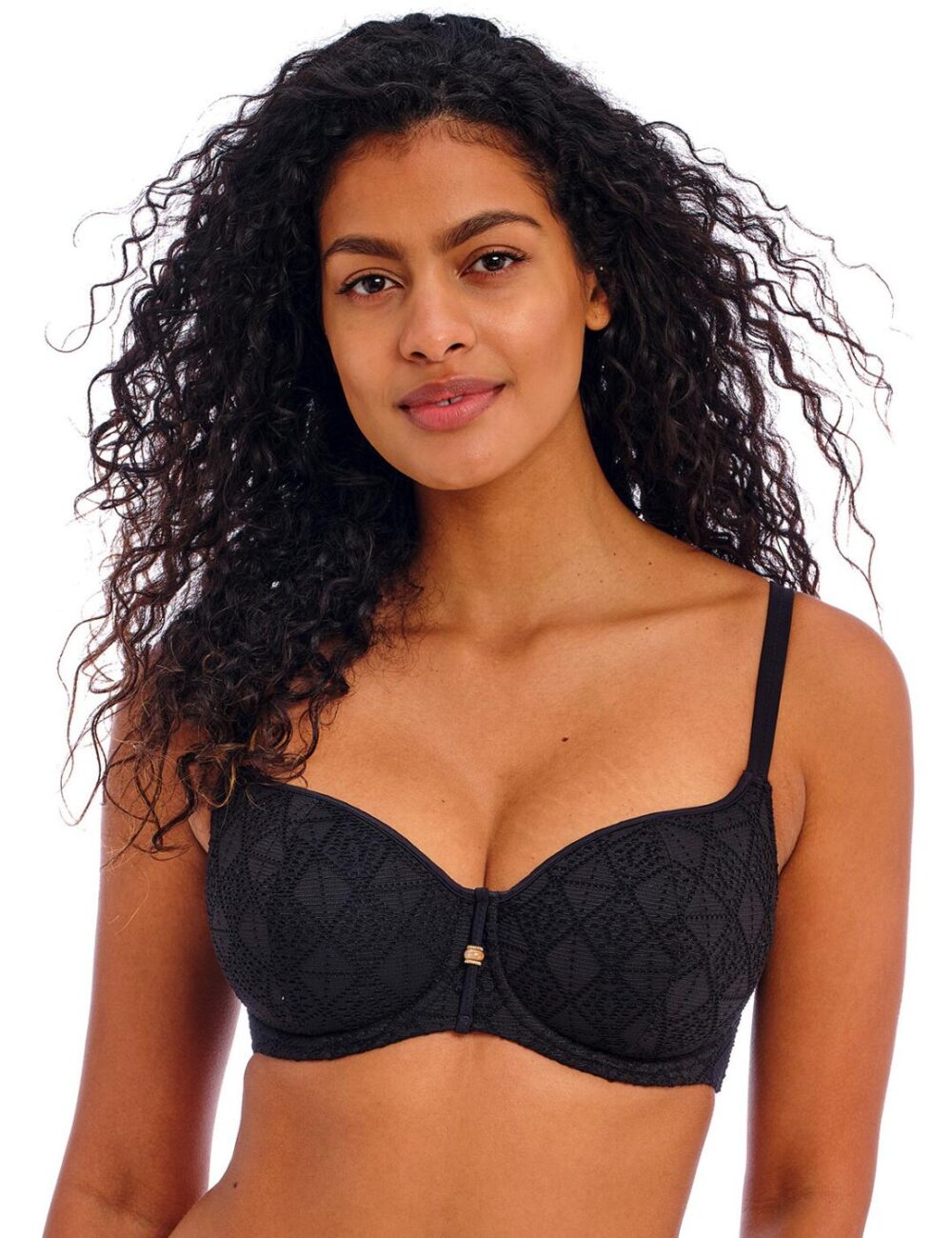 Freya Nomad Nights Sweetheart Bikini Top - Black - 30D
