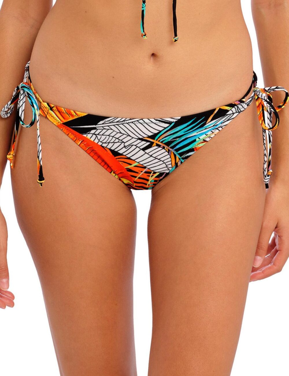Freya Samba Nights Tie Side Bikini Brief - Multi - S - 10
