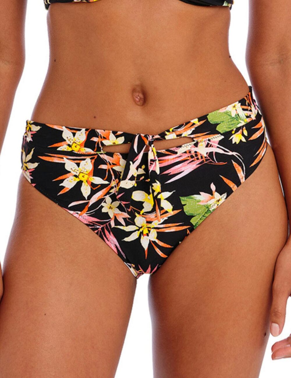 Freya Savanna Sunset High Waist Bikini Brief - Multi - XS - 8