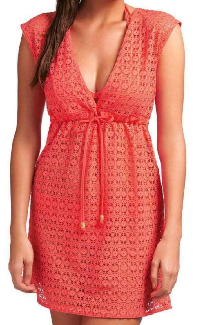 Freya Spirit Tunic Dress - Coral - XS - 8