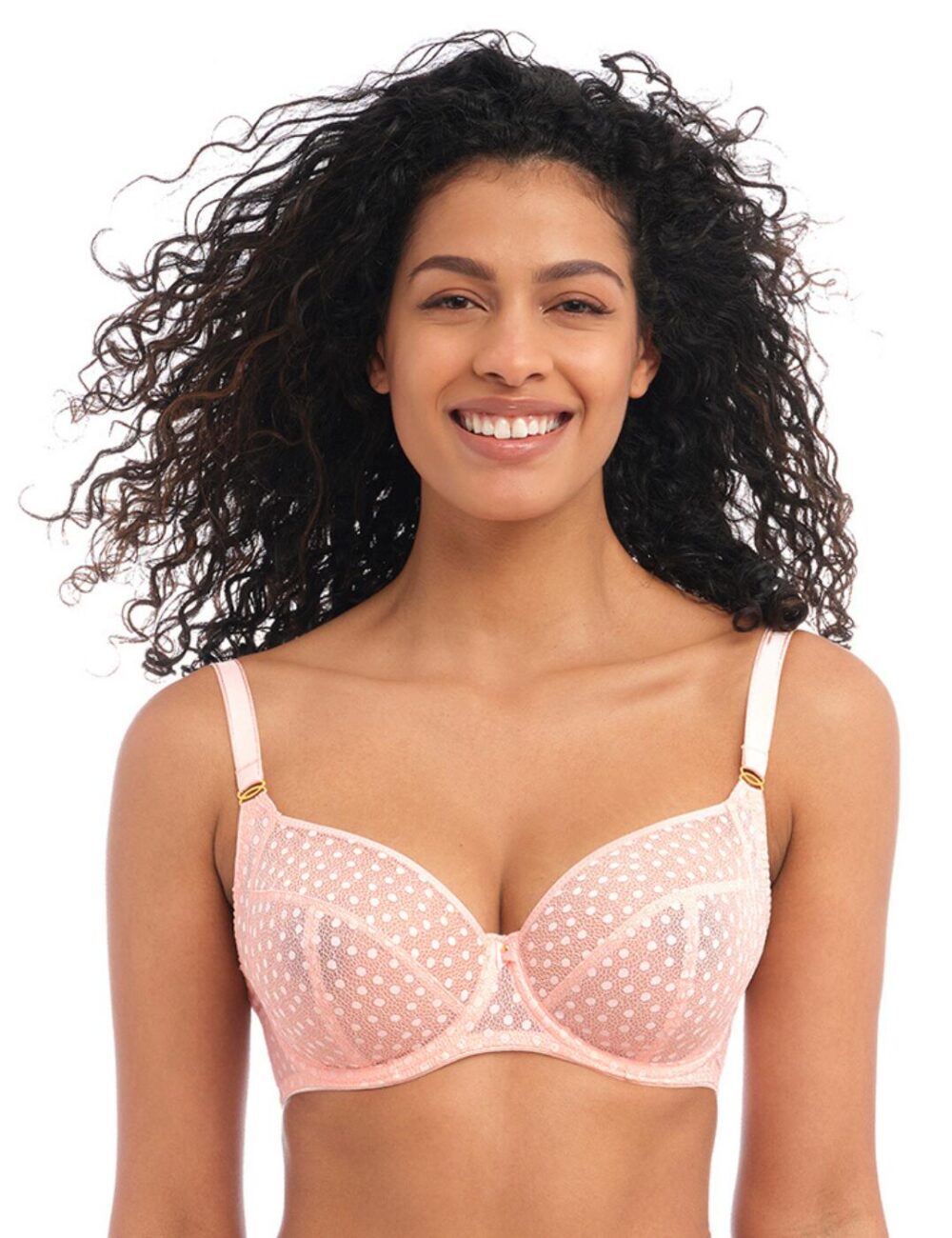 Freya Starlight Side Support Bra - Rosewater - 28G