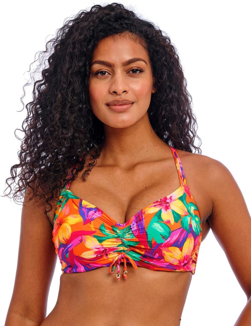 Freya Sun Haze Bralette Bikini Top - Mandarin - 30E