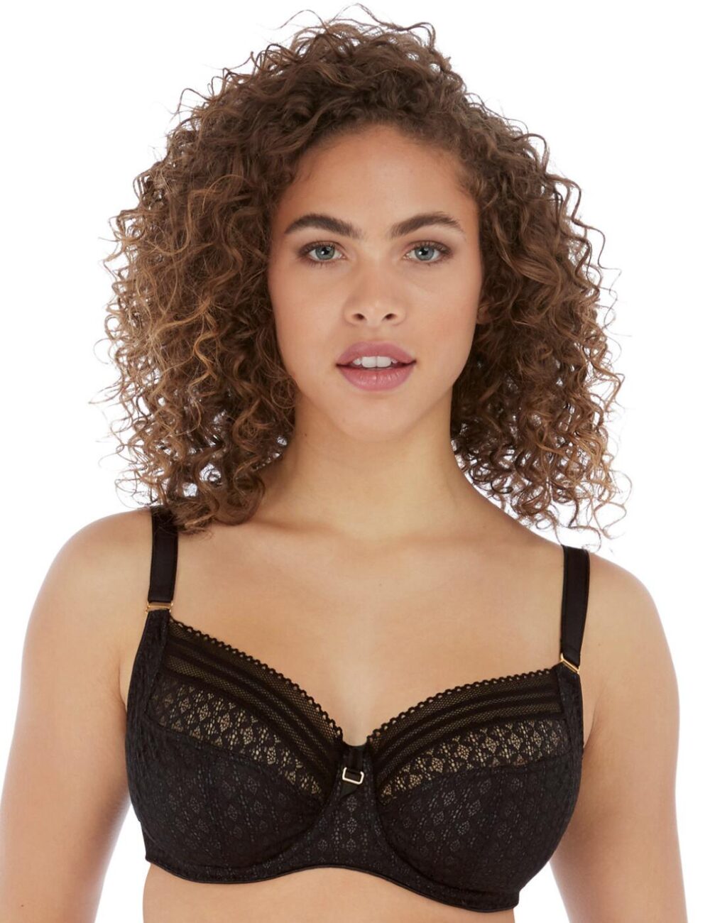 Freya Viva Side Support Bra - Lace Natural Beige - 28DD