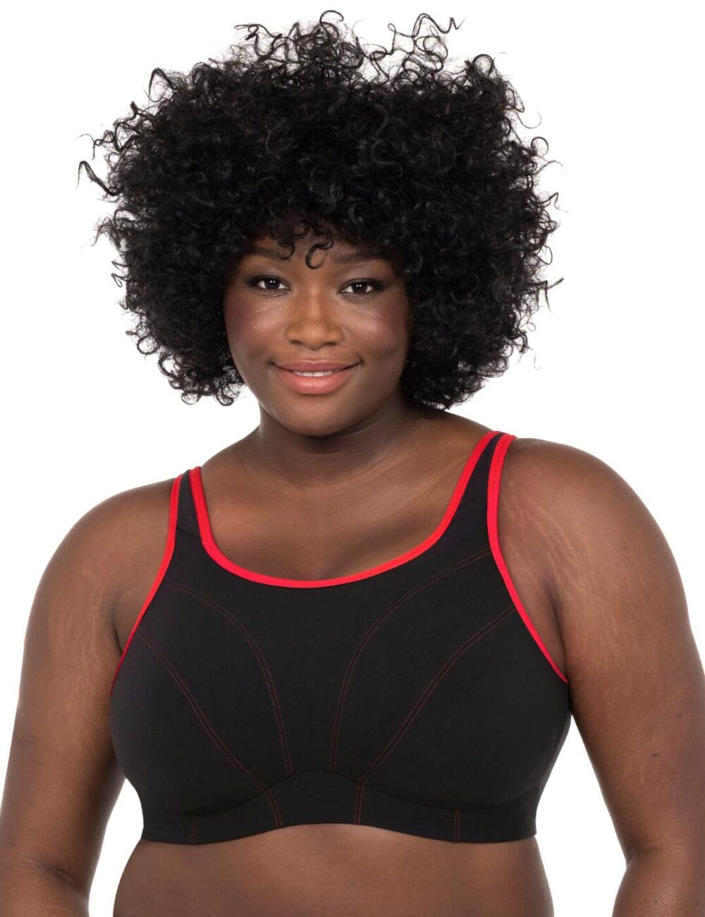 Goddess Sport Soft Cup Sports Bra - Black - 40FF